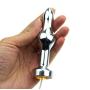 Electric Shock Torture Set, Electric Shock Penis Plug, Silicone Urethral Dilator and Anal Plug Stainless Steel, Electric Stimulation Masturbator Butt Plug, SM Sex Toys for Women Men Couples