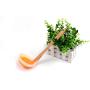 Kitchenware Utensils Set 7 Piece Premium Silicone Wooden handle Heat Resistant Non-Stick Cooking Professional Tools Orange