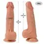 Wushuangyu 7.87 Inch Realistic Double Layer Silicone Dìdlo Perfect Size Lifelike Massager Wand Good Choice for Women - Vibrant Toy