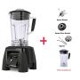 Super Heavy Duty Commercial Professional Power Blender Juicer Food Processor Mixer 3Hp 45000Rpm 2200W 2L Jar,Black Extra Jar Part,Au Plug