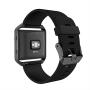 Simpeak for Fitbit Blaze Bands with Frame, Silicone Replacement Band Strap with Frame Case for Fit bit Blaze Smart Fitness Watch, Small/Large