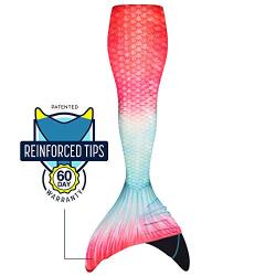 Fin Fun Mermaid Tails for Swimming with Monofin - Kids and Adult Sizes - Limited Edition