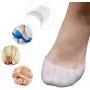 Toe Pouch Cushions, PeleusTech 5 Pairs Silicone Gel Toe Caps Soft Ballet Pointe Dance Athlete Shoe Pads