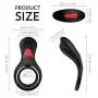 Male Vibranting Wand Massager Rechargeable Wireless Remote Control Back Neck Shoulder Relaxation Massaging with Multiple Men Vibrator Medical Grade Silicone Vibration Toys