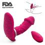 ZODSFG Vibrating Male Wand Massager Rechargeable Remote Control Back Neck Shoulder Relaxation Massaging with Multiple Vibrator Men Medical Grade Silicone Vibration Toy ZODSFG