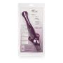 CalExotics Her Royal Harness Mutual Pleasure Silicone G-Spot Me2 Probe, Purple