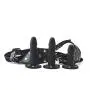 Ultra Harness Strap with 3 Silicone Plug Toy