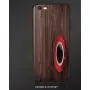 iPhone 6s /6 3D Cell Phone TPU Case Silicone Protective Case Cover for iPhone 6s/6,Modern,Fresh Coffee in Mug Cafe Art Image on Rustic Wooden Background Beans Kitchenware Design Decorative,Brown Red
