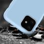 Soke iPhone 11 Case, iPhone 6.1 Inch Case 2019, Shockproof Soft Silicone Case Cover with Premium Microfiber Lining [Full-Body Protection + Precise Cutouts] for iPhone 11 6.1"，Light Blue