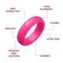 Egnaro Silicone Wedding Ring for Women, Womens Rubber Engagement Ring, Multiple Pack, Great Replacement