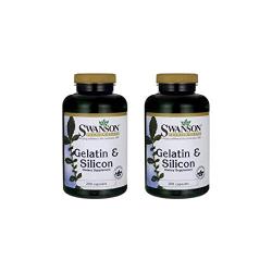 Swanson Gelatin & Silicon 200 Caps 2 Pack