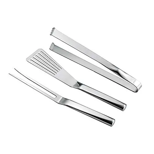 New BBQ Grilling Tools 3Piece Stainless Steel Barbecue Set Barbecue Accessories