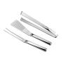New BBQ Grilling Tools 3Piece Stainless Steel Barbecue Set Barbecue Accessories