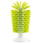 Glass Cleaning Brush By Lemonade: Standing Wine Glass And Bottle Cleaner With Strong Suction Cup with Base For Quick Scrubbing With Easy Release Tab, Stable Washing For Cups, Mugs, Decanters And Jugs