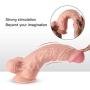 Bfucky 13 Inch Soft ??ld? Silicone Hands Free Huge Size PVC Massager Wand with Strong Suction Cup for Women - Love Toys for Women to Play with, Birthday Party Gifts for Friends Bfucky