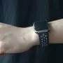 YC YANCH Compatible for Apple Watch Band 38mm 40mm 42mm 44mm,Soft Silicone Sport Band Replacement Wrist Strap Compatible for iWatch Apple Watch Series 4/3/2/1,Nike+,Sport,Edition, S/M M/L Size