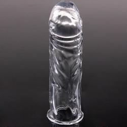 Ushoppingcart ,So Big, Mans Pride ,NEW Sexual Experience Toys Male Glans Penis Increase Growth Enlargers Extender Delay Ejaculation Silicone Crystal Penis Sleeve