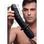 Master Series Power Pounder Vibrating and Thrusting Silicone Dildo