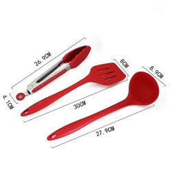 SKYyao Kitchen utensil set Non-stick pot silicone Kitchenware Set Silicone kitchenware 10 piece silicone Set