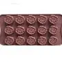 2Pcs 15-Even Rose Flowers Shaped Silicone Chocolate Mold Cookware Baking Tool Kitchenware Fondant Cake Decoration Tool
