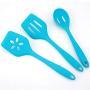 SKYyao Kitchen utensil set Silicone Kitchenware 3 piece set non-stick pot cooking spatula spoon high temperature kitchen shovel silicone