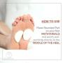 Metatarsal Felt Foot Pad Skived Cut (1/4'' Thick) - 6 Pairs (12 Pieces)