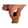 Reusable Condom Penis Sleeve Extender Black Silicone Penis Sleeve Extender Enlargement Male Chastity Sex Toys Extension Cock Sleeves Dick Sock Reusable Condoms for Men