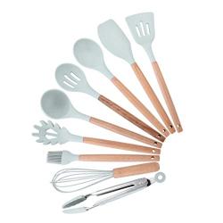 MOMU 9pcs/set Non-Stick Silicone Cooking Utensils Kitchen Gadgets Spatula Spoon Tools for Baking Cookware Kitchenware