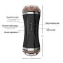 Reliable Quality Piston Cup Vibrating Oral Cup, Sucking Endless Pleasure, Adult Toys for Men Thrust & Rotate, Medical Silicone, Men Deep Throat,Smart,Aǐrcraft Cùp Men Intǐmate