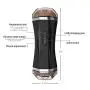 Reliable Quality Piston Cup Vibrating Oral Cup, Sucking Endless Pleasure, Adult Toys for Men Thrust & Rotate, Medical Silicone, Men Deep Throat,Smart,Aǐrcraft Cùp Men Intǐmate