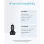 Car Charger (Compatible with Quick Charge Devices), Anker 30W Dual USB Car Charger, PowerDrive Speed 2 with PowerIQ 2.0 for Galaxy S8/Edge/Note, iPhone Xs/Max/XR/X/8, iPad Pro/Air 2/Mini, and More