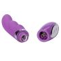 Multispeed 10-Frequency Waterproof Silicone Wand Massage Lovely Dovey Wavy Multispeed Víbrátór Female Toy- Purple