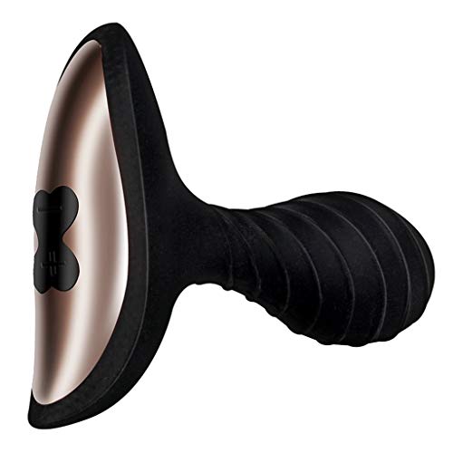 a-YUEYUE Silicone Multispeed Amal Plug G-spotte Massager Rechargeable for Women Men