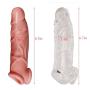 Silicone penile Condom Expander expands Male Chastity Toys Lengthen Cock Sleeves Dick Socks Reusable Condoms TUO
