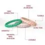 Egnaro Braided Silicone Wedding Ring for Women