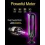 Magic Wandmen Vibrator Adult Toys Vibrators 3 Speeds Rotating 10 Speeds Vibrating Wireless Heating Prostate Massager Anal Sex Toys Waterproof Remote Anal Silicone Vibrator