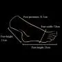 1 Pair Silicone Lifesize Female Mannequin Foot Display Jewerly Sandal Shoe Sock Display Art Sketch with Nail