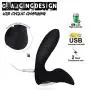 Lfcmf 12 Frequencise Silicone Waterproof ǎnǎll Training Plugs Strong Remote Control Soft Massager Pleasure Toys
