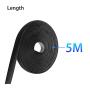 EEEKit 5M/16FT Auto Seal Weather Stripping Rubber Sealing Strip Trim Cover for Car Front Rear Windshield