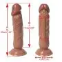 RYRYBH5234 11 Inch Rea.listic D?`ld.?s With Strong Suction Cup-Relaxation Massager Wand Toys-100% Silicone Material - Each Product Brings You A Healthy And Beautiful Life Experience Privacy package R