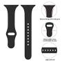 Zekapu Sport Band Compatible for Apple Watch 38mm 42mm 40mm 44mm, Soft Silicone Narrow Slim Sport Replacement Wristband for iWatch Series 5, Series 4, Series 3, Series 2, Series 1 Women