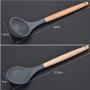SKYyao Kitchen utensil set Silicon Bakelite handle kitchenware 8-piece set non-stick cooking utensils Silicone