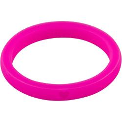 LearnFitFun Silicone Wedding Rings for Women. Thin Stackable Rubber Engagement Bands Single or Set of 10 Rings. Size 4-10 WNDRNG