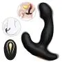 Rechargeable Vibrating Stimulator Plug Multi Stimulation Patterns, Portable Waterproof Postate Massager for Male Wireless Remote Control Silicone Toy