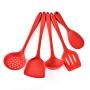 Kitchenware Set, Spatula Set - Silicone Kitchenware, Nonstick Cookware with Scraper Set, Kitchen Tool Kitchen Gadget, 5-piece set