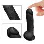 RXFWYF 9.25Inch Waterproof Powerful Suction Cup Toy for Female, PVC Material Safe Realistic D?`ld? Silicone Toys