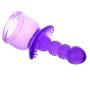 Massager Attachments, Massager Accessories Attachment Accessory Silicone (Purple)