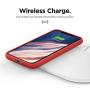 elago iPhone 11 Silicone Case |Red| - Premium Liquid Silicone, Raised Lip (Screen & Camera Protection), 3 Layer Structure, Full Body Protection, Flexible Bottom