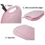 Kylermade 5 In 1 Multi-Layer Anti-Bacterial Non-Slip Cutting Board, Innovative 5 layered construction, 5 Kitchen Chopping Boards for Price of 1, BPA Free, Dishwasher Safe, Juice Grooves, Color Pink