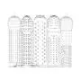Crystal Sleeve Silicone Spike Condoms for Male Delay Set Cover Couple Toys for Adult Sex Products